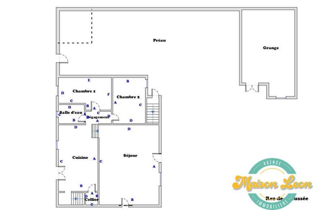 Maison CHAMPIER (38260) Maison LEON